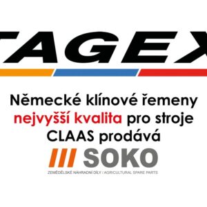 Řemen Claas 495431.0 TAGEX (2x)